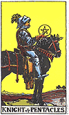 [picture of Knight of Pentacles]