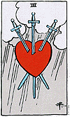 [picture of 3 of Swords]